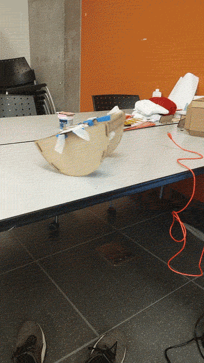 Rough sketch of Melontime ideation, shape and corners.