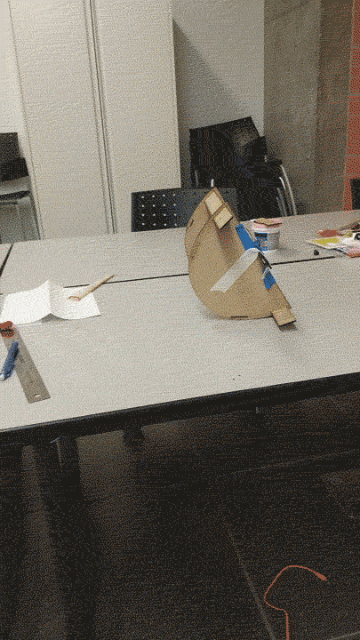 Rough sketch of Melontime ideation, shape and corners.