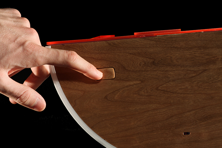 Rough sketch of Melontime ideation, shape and corners.