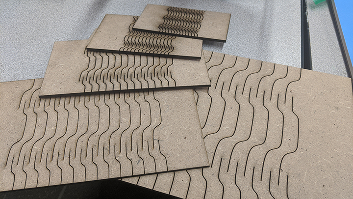 Rough sketch of Melontime ideation, shape and corners.